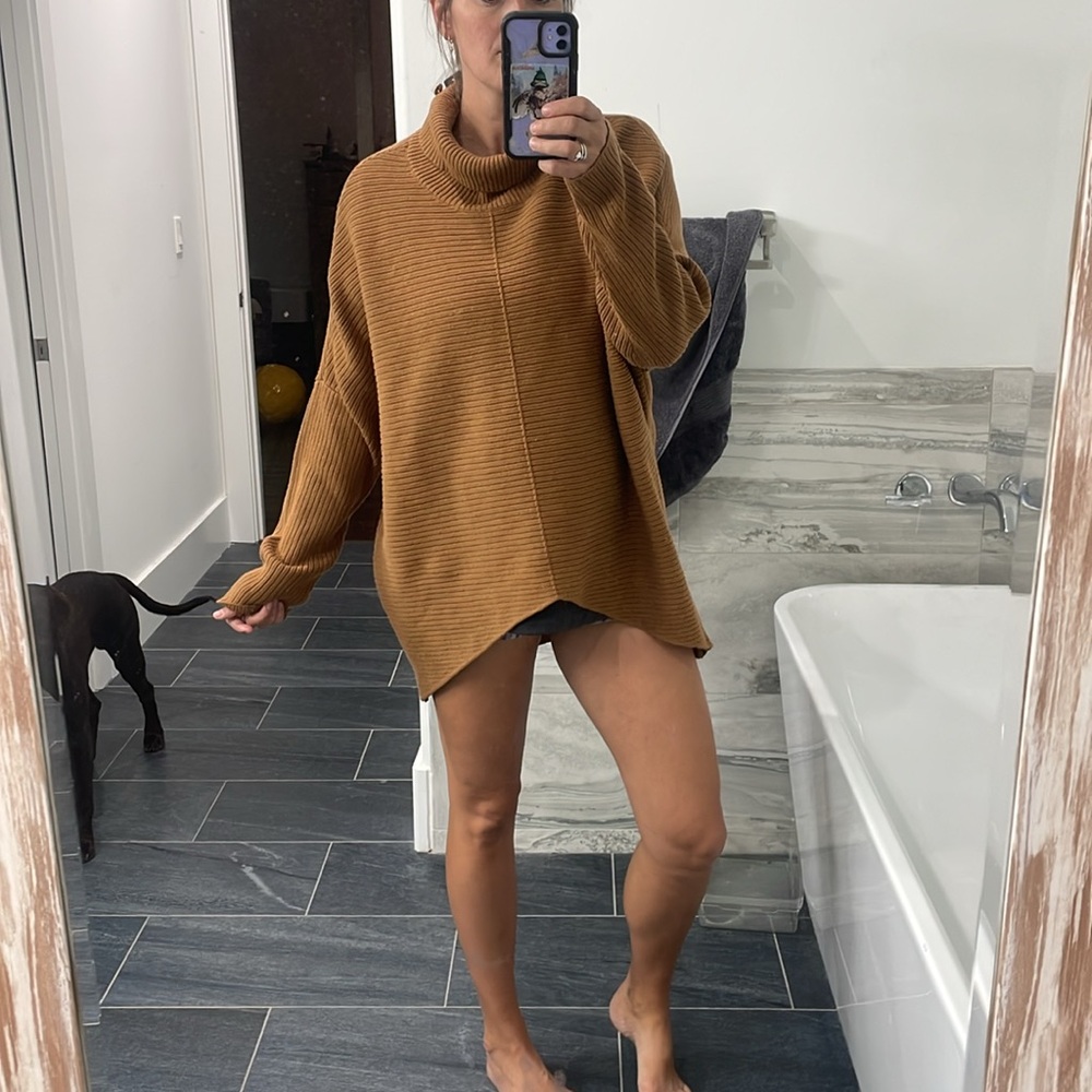 Soft turtle neck sweater